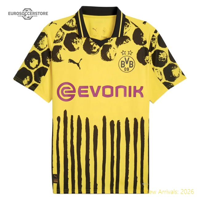 Exceptional 2025-2026 Kidsuper X Borussia Dortmund Cwc Home Shirt (