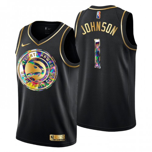 DEN Black A. Hawks #1 NBA Jersey NBA Fan Apparel Premium Quality
