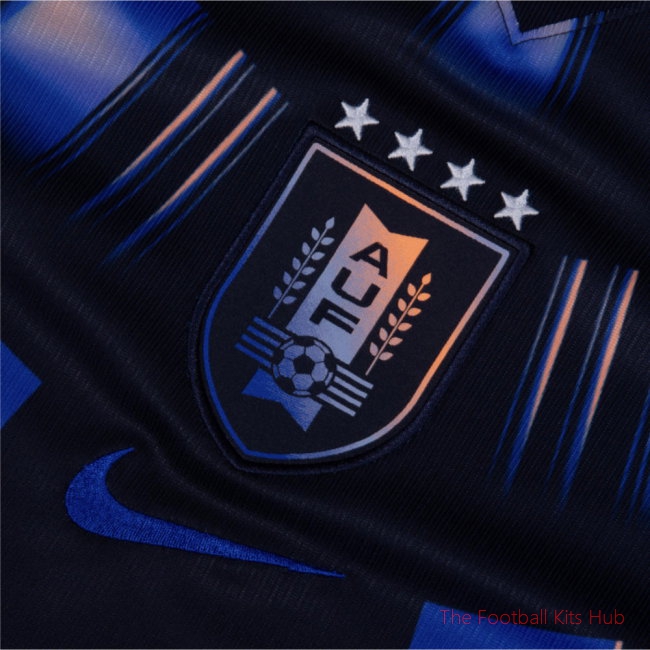 Football Team Uruguay 2026-2027 Away Shirt (F.Pellistri 11)