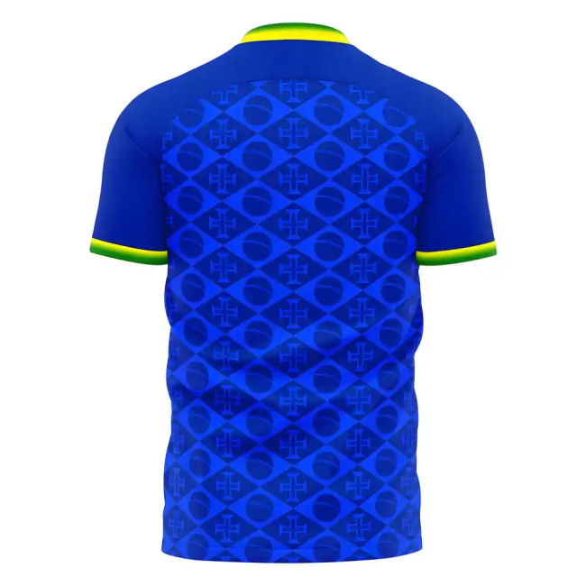 Brazil 2021-2022 Away Concept Football Kit (Fans Culture)