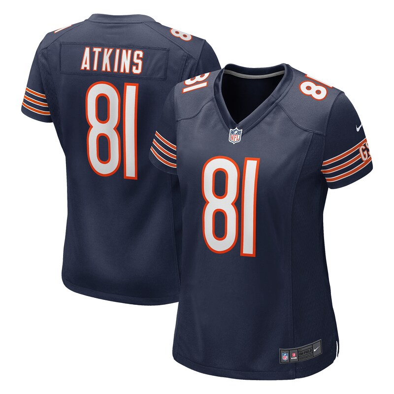 None Doug Atkins CHI Bears Retro Authentic Jersey Game Day Wear