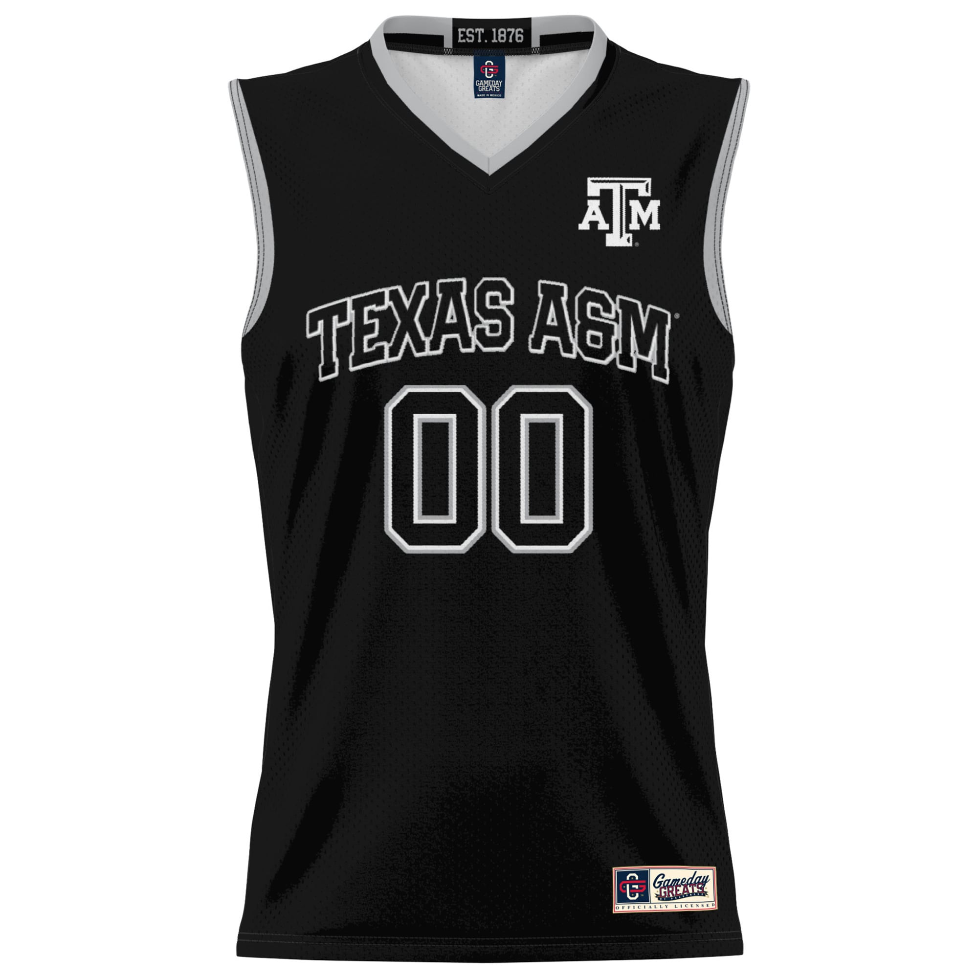 [DDG] Texas A&M Aggies GameDay Greats Unisex NIL Pick-A-Player Lightweight Women's Basketball Jersey - Black
