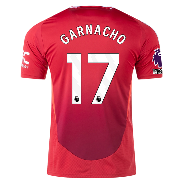 Manchester United Garnacho 2024-2025 UCL Home Jersey – Authentic Shirt