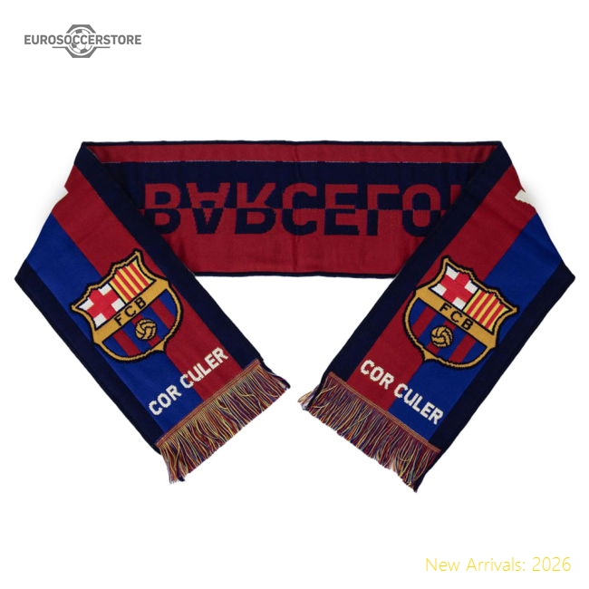 Official Match-Day Fc Barcelona Scarf