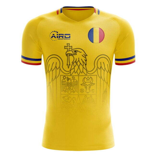 Cost-effective 2025-2026 Romania Home Concept Football Shirt (Chivu 5) Discount Campaign