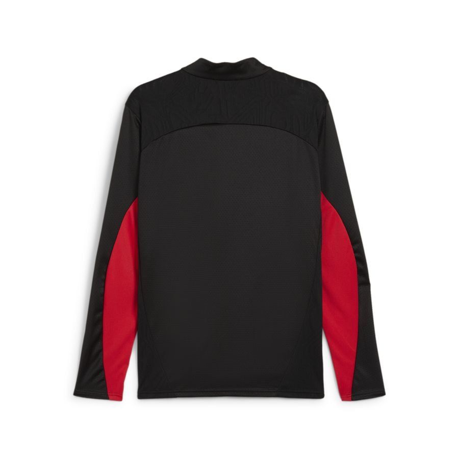 Milan Training Jacket - PUMA Black/For All Time Red