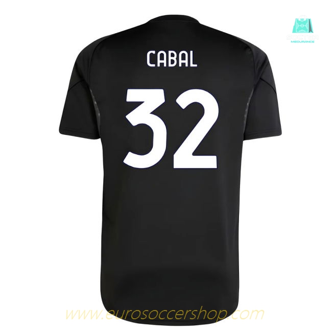 2025-2026 Juventus Training Shirt (Black) (Cabal 32)