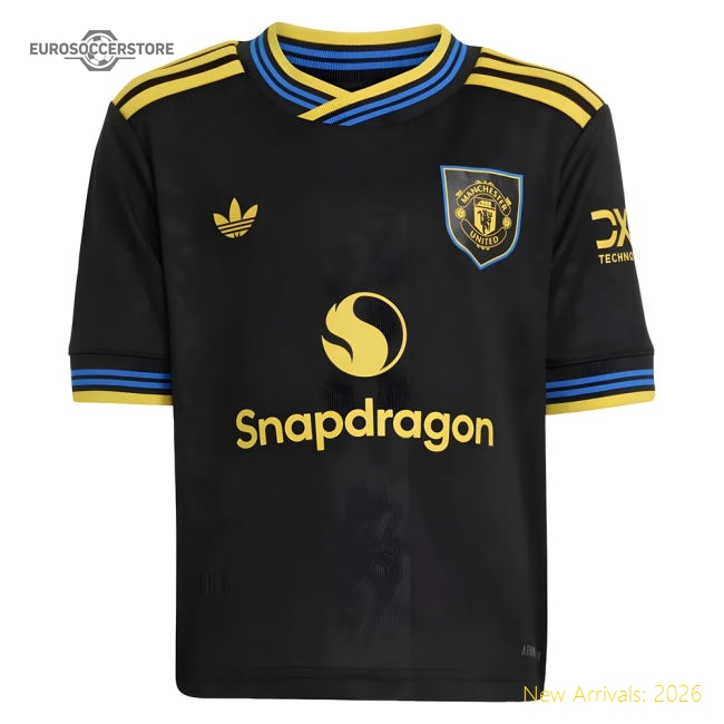 Premium 2025-2026 Manchester United Third Mini Kit - Premium Quality