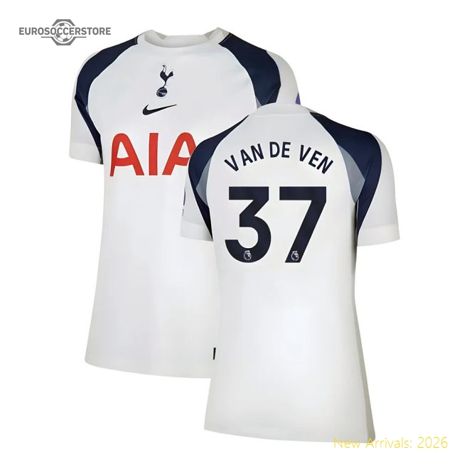 Tottenham Home Kit 2025-2026 Stadium Wear Jersey Supporter