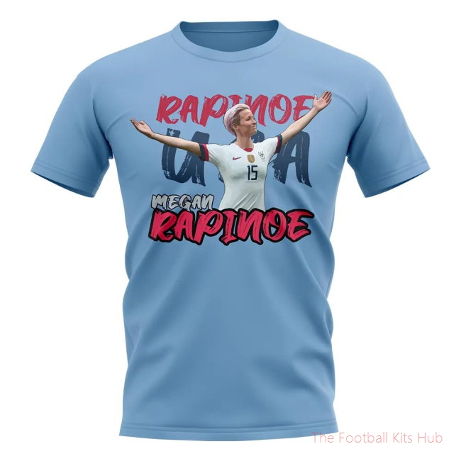 Megan Rapinoe Graphic Player Tee (Sky)