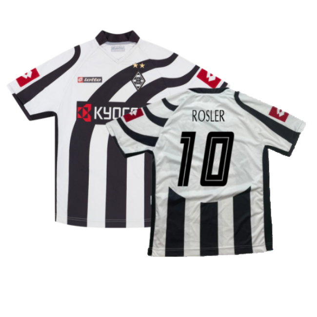 Borussia Monchengladbach 2006-07 Home Shirt ((Excellent) 3XL) (Rosler 10)