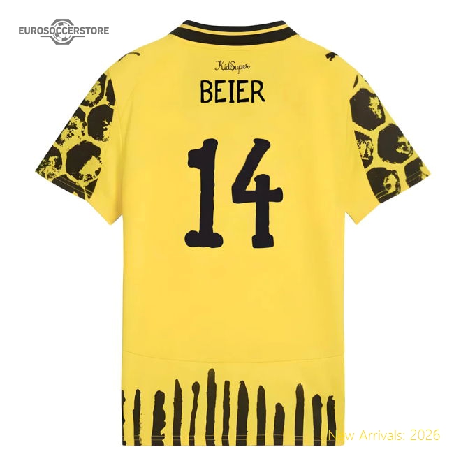 Borussia Dortmund 2024-25 Fan Version For Kids (Beier Football Shirt
