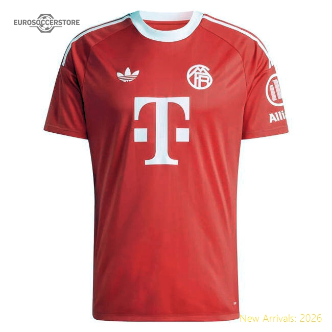 Performance 2025-2026 Bayern Munich Third Goalkeeper Shirt (Pure Ruby) (Urbig