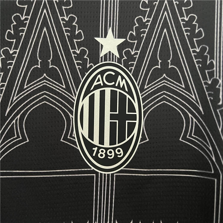 Elite Genuine Performance Driven AC Milan 2425 Black Shirt