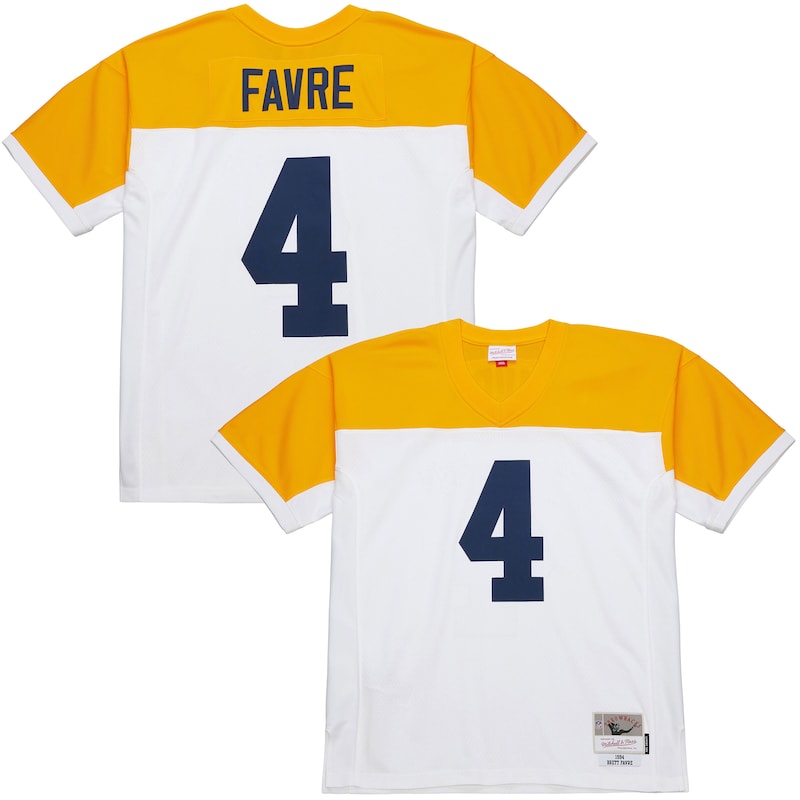 None Brett Favre GB Packers Bold Authentic Jersey for NFL Fans