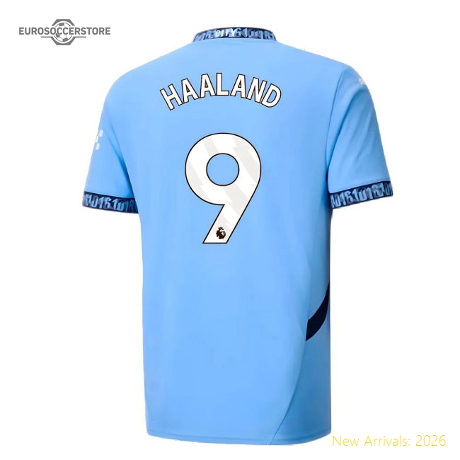 Classic Professional 2024-2025 Man City Home Jersey Haaland 9