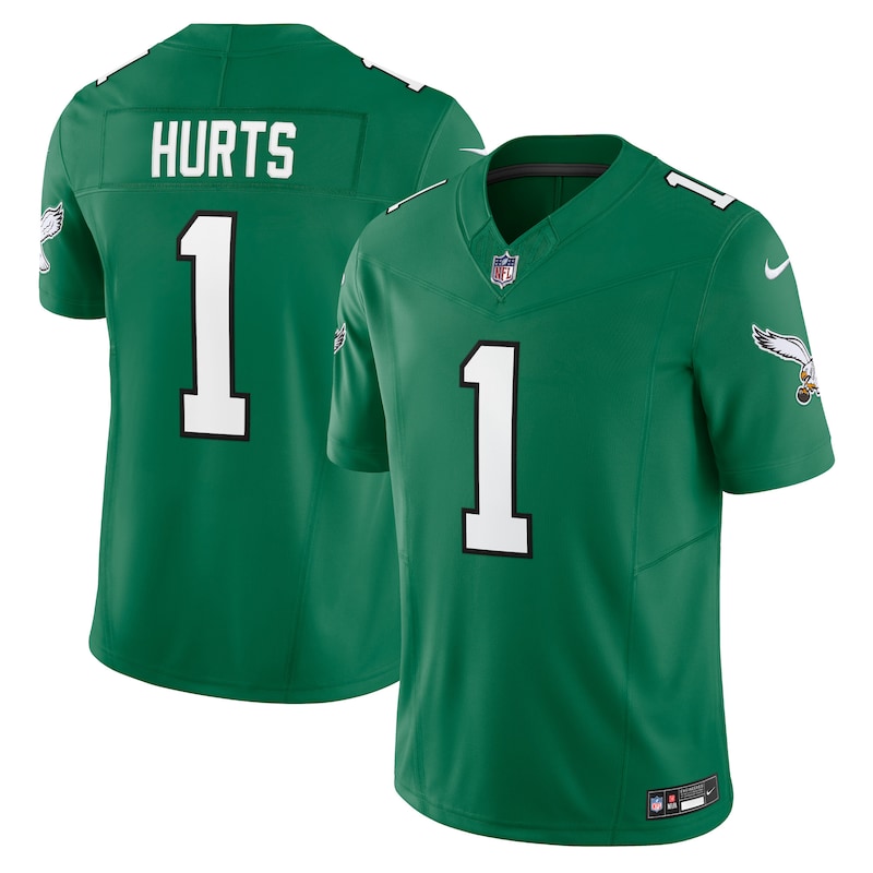 None Jalen Hurts Philadelphia Eagles Bold Replica Jersey for NFL Fans
