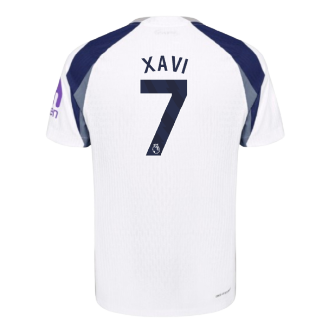 2025-2026 Tottenham Hotspur Authentic Home Top (Xavi 7)