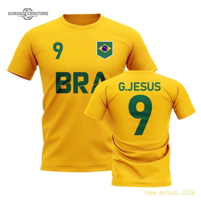 National Teams,Brazil Match Version Jersey For Days