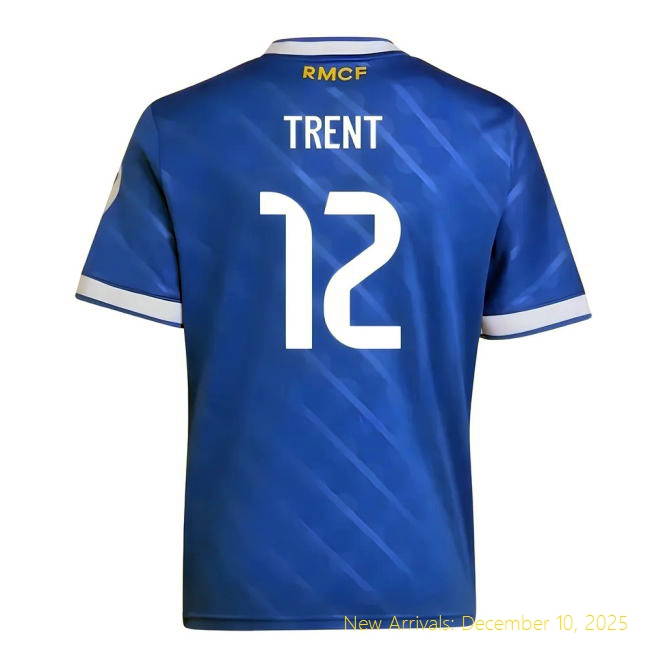 2025-2026 Real Madrid Third Shirt - Authentic Fan Gear (Trent 12) -...