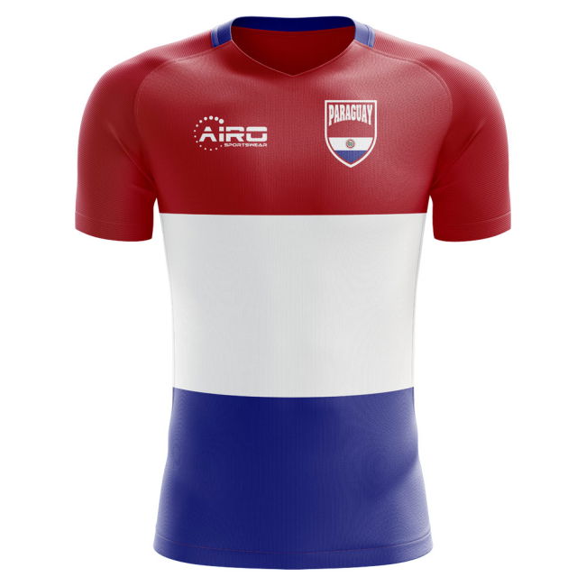 Kit 2025-2026 Paraguay Home Concept Football Shirt - Baby
