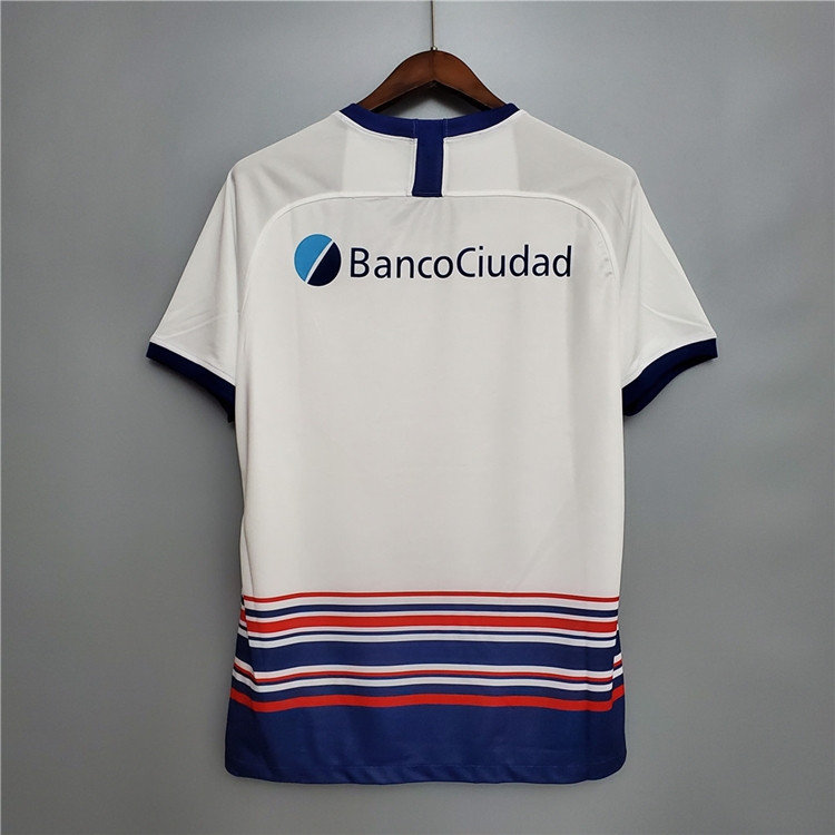 Professional Grade San Lorenzo Soccer Shirt 20-21 Away White Soccer