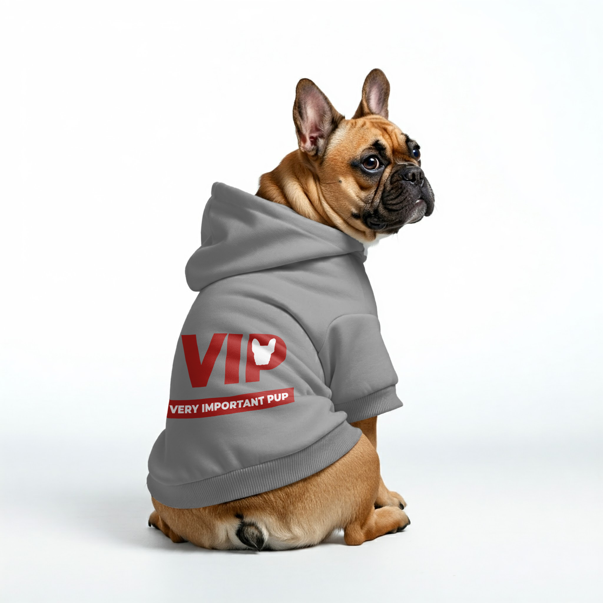 VIP - Personalized French Bulldog Hoodies with Funny Quotes – Stylish, Cozy, and Premium 100% Cotton