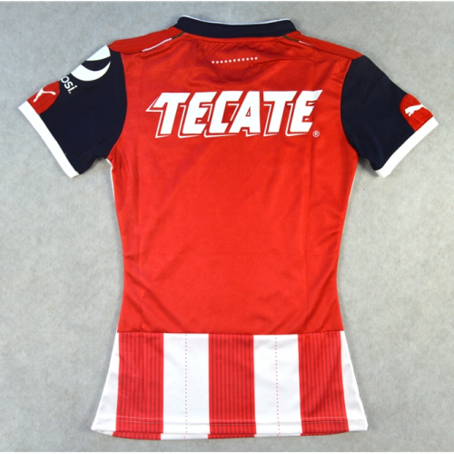 Women's Chivas Home 201617 Soccer Jersey Shirt - Official Replica