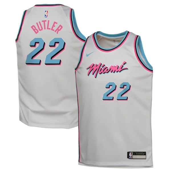 Jimmy Butler MIA Swingman Jersey - top-tier stylish - White workout