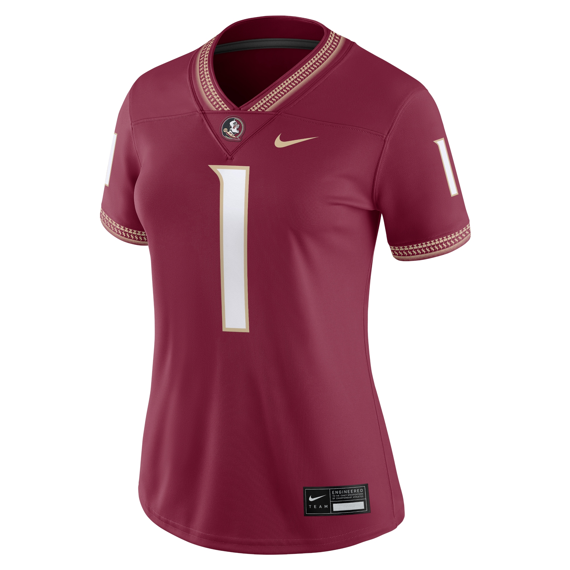 [DDG] Florida State Seminoles Women's Game Jersey - Garnet