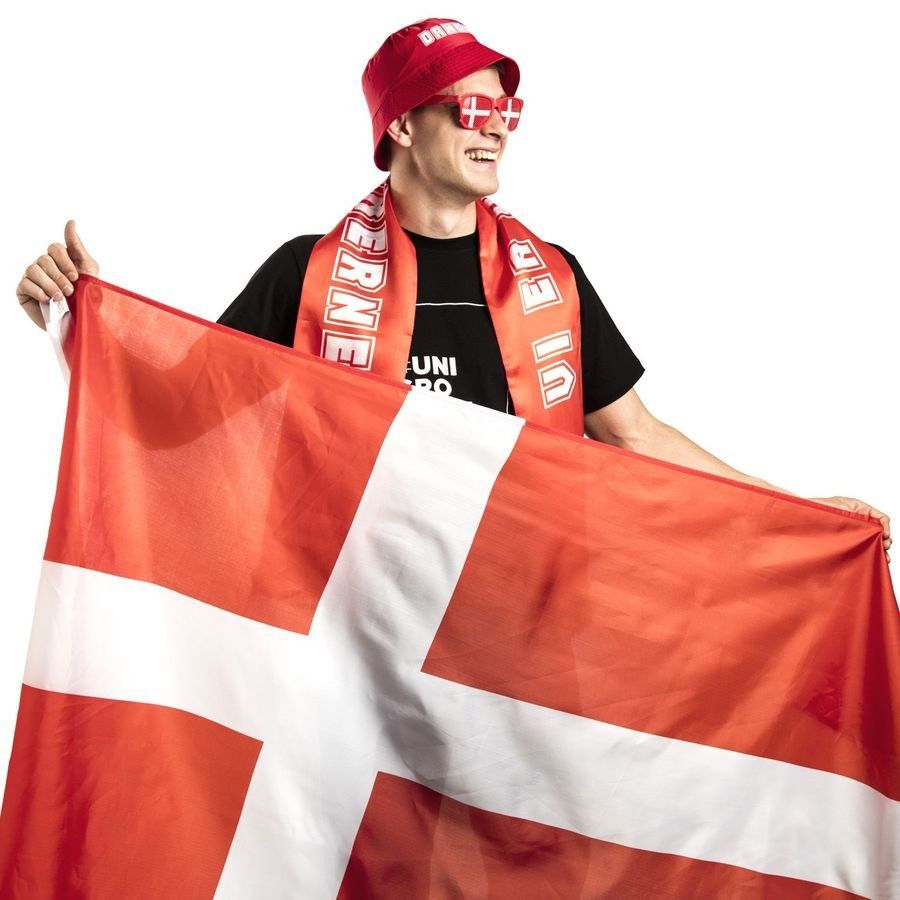 Denmark Flag Red/pure White In Multiple Adult Sizes