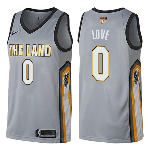 Gray Cleveland Cavaliers #0 Nike Jersey - NBA Fan Apparel