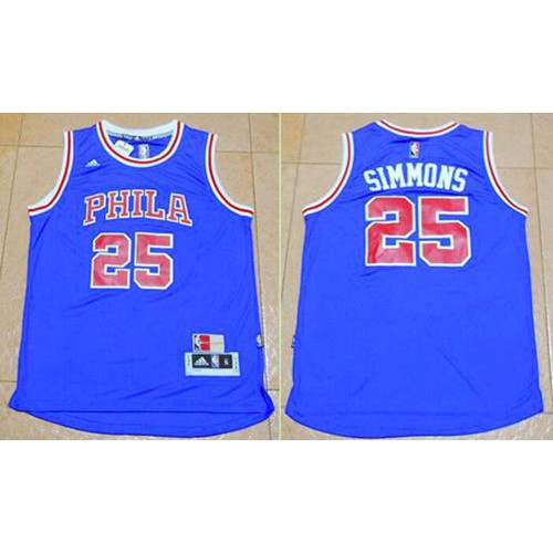 76ers Blue Philadelphia 76ers #25 Jersey - Great Value Premium Quality