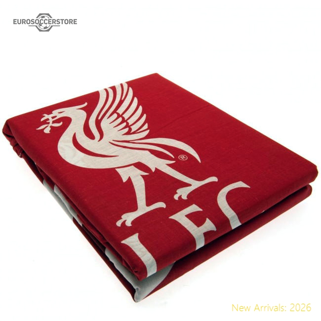 Official Liverpool Fc Pulse Single Duvet Set - Premium Quality