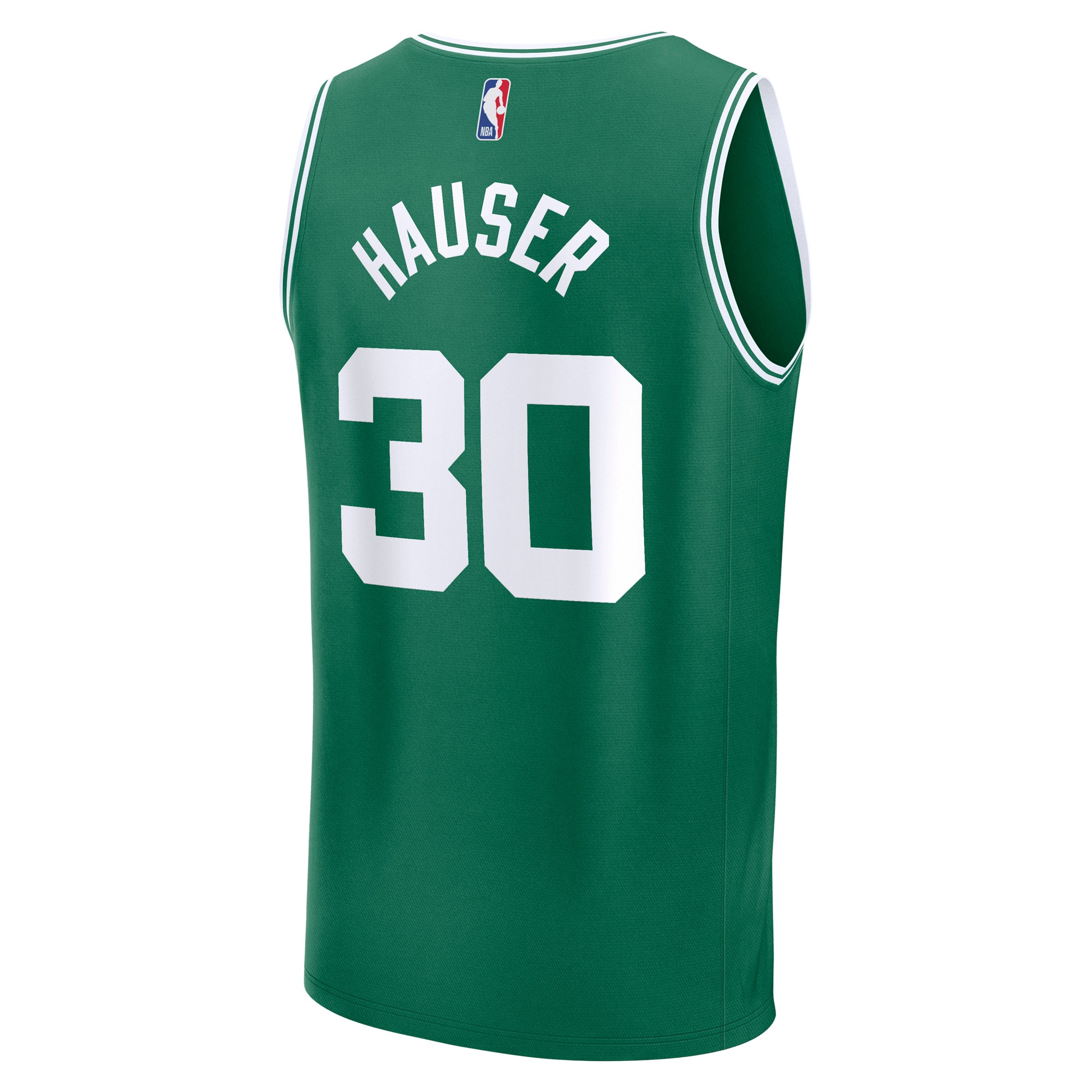 [LK] Sam Hauser Boston Celtics Fast Break Replica Player Jersey - Icon Edition - Kelly Green