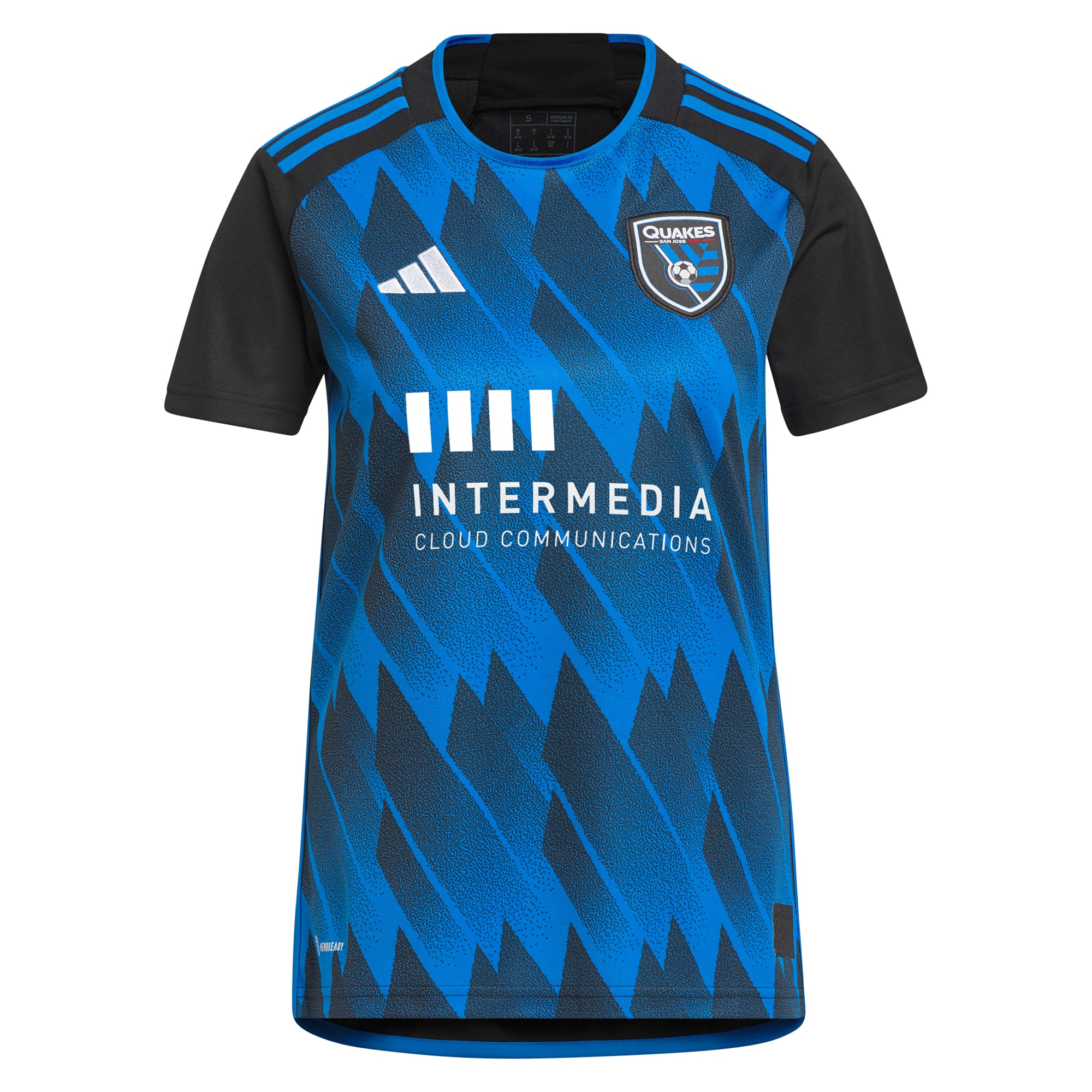 [LK] Cristian Espinoza San Jose Earthquakes Women's 2023 Active Fault Jersey Replica Jersey - Blue