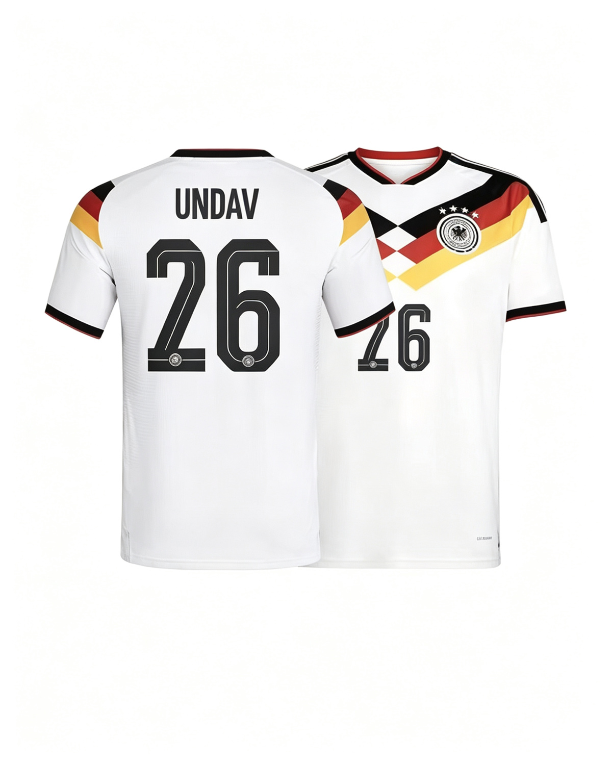 [HP] Germany #26 Deniz Undav 2026 World Cup Goal + 2 Assists Home Jersey
