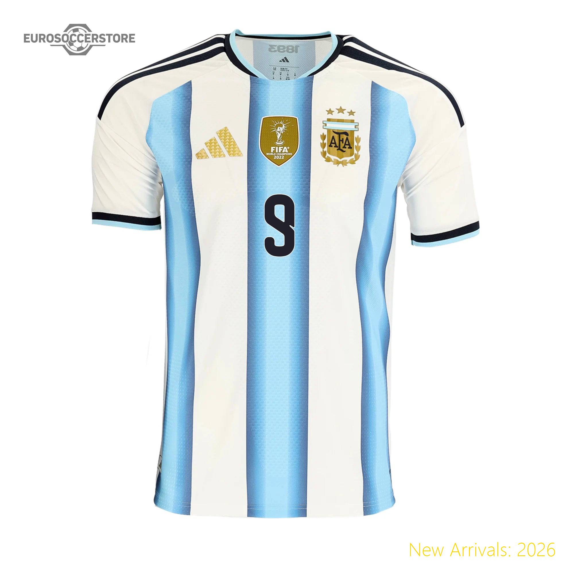 Trendy High-quality Men Arg Attacking Threat Home Jersey 2026