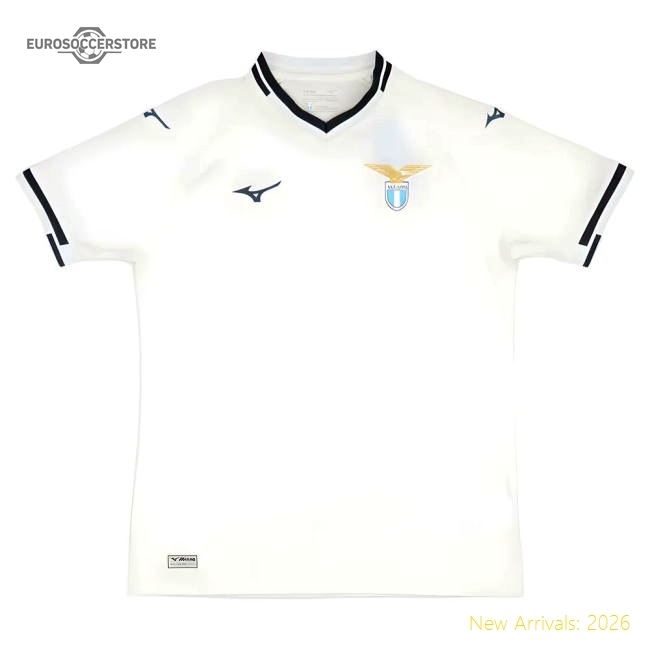 2025-2026 Biancocelesti Away Shirt - Budget-friendly - Match Quality