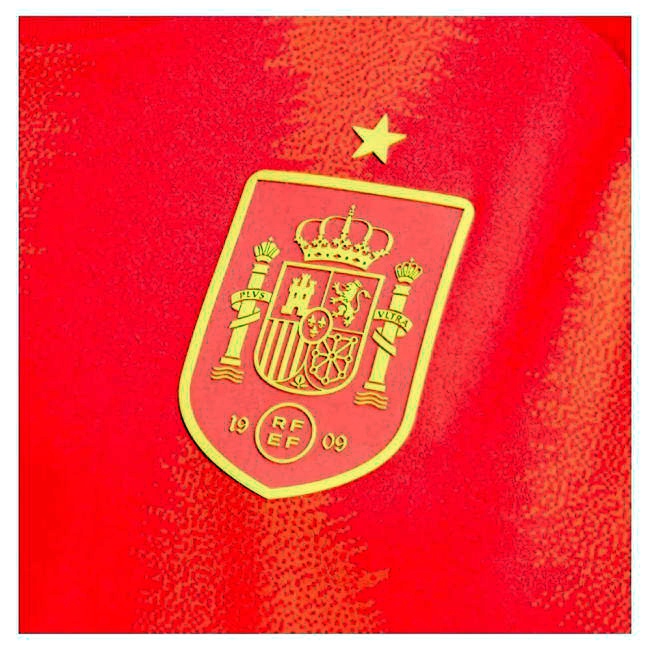 Match Worn Style Spain Pro Appearance Home Pro Level Shirt
