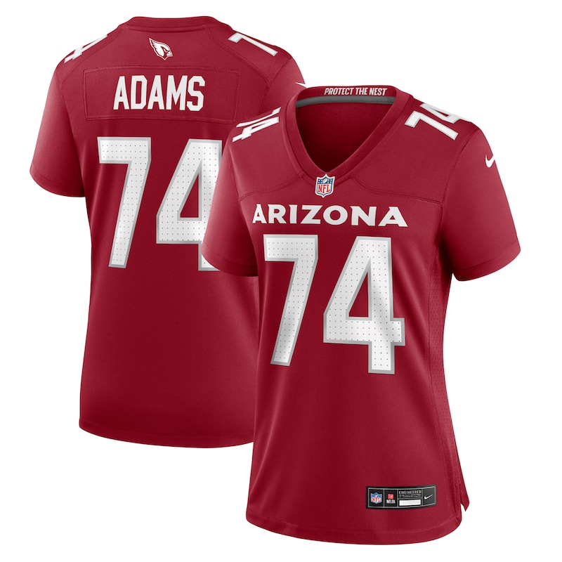None Isaiah Adams AZ Cardinals Bold Genuine Jersey Football Apparel