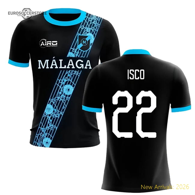 Best-Selling 2025-2026 Malaga Away Concept Football Shirt (Isco 22)