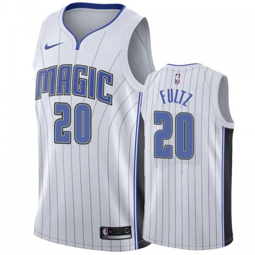 White Nike Orlando Magic #20 Jersey - Moisture-Wicking Game Day Wear