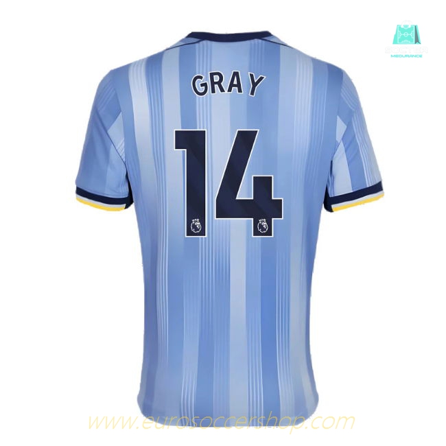 2024-2025 Tottenham Hotspur Away Shirt (Gray 14)