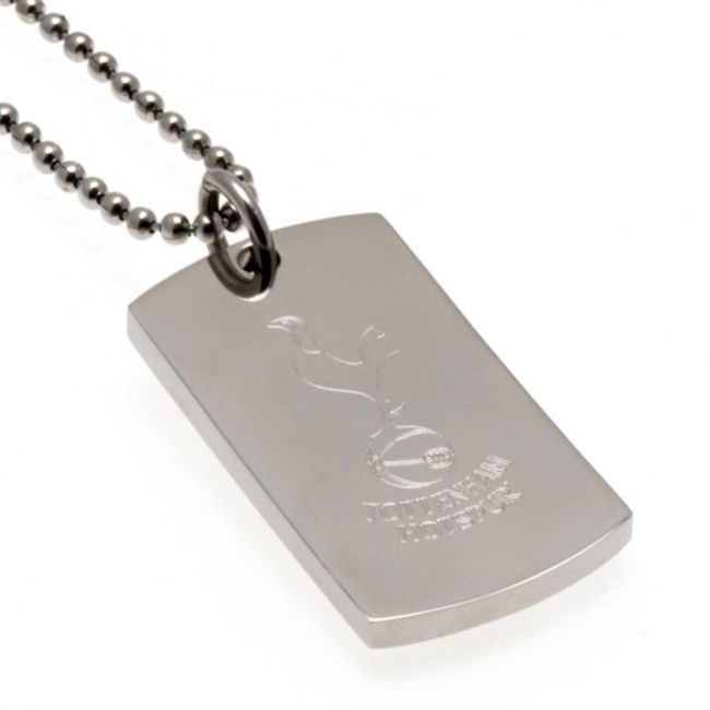 Tottenham Hotspur FC Engraved Dog Tag & Chain | Durable | Professional