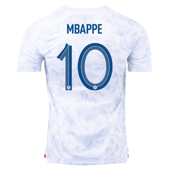 Advanced Fabric World Cup 2022 France Away MBAPPE Soccer Jersey