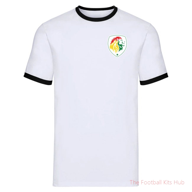 Men Senegal Logo Ringer Tee (White)