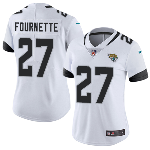 Authentic J J Jaguars NFL #27 Leonard Fournette Limited White Jersey