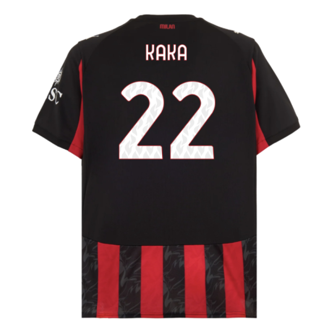 2025-2026 Ac Milan Home Shirt (kaka 22) - Fan Collection
