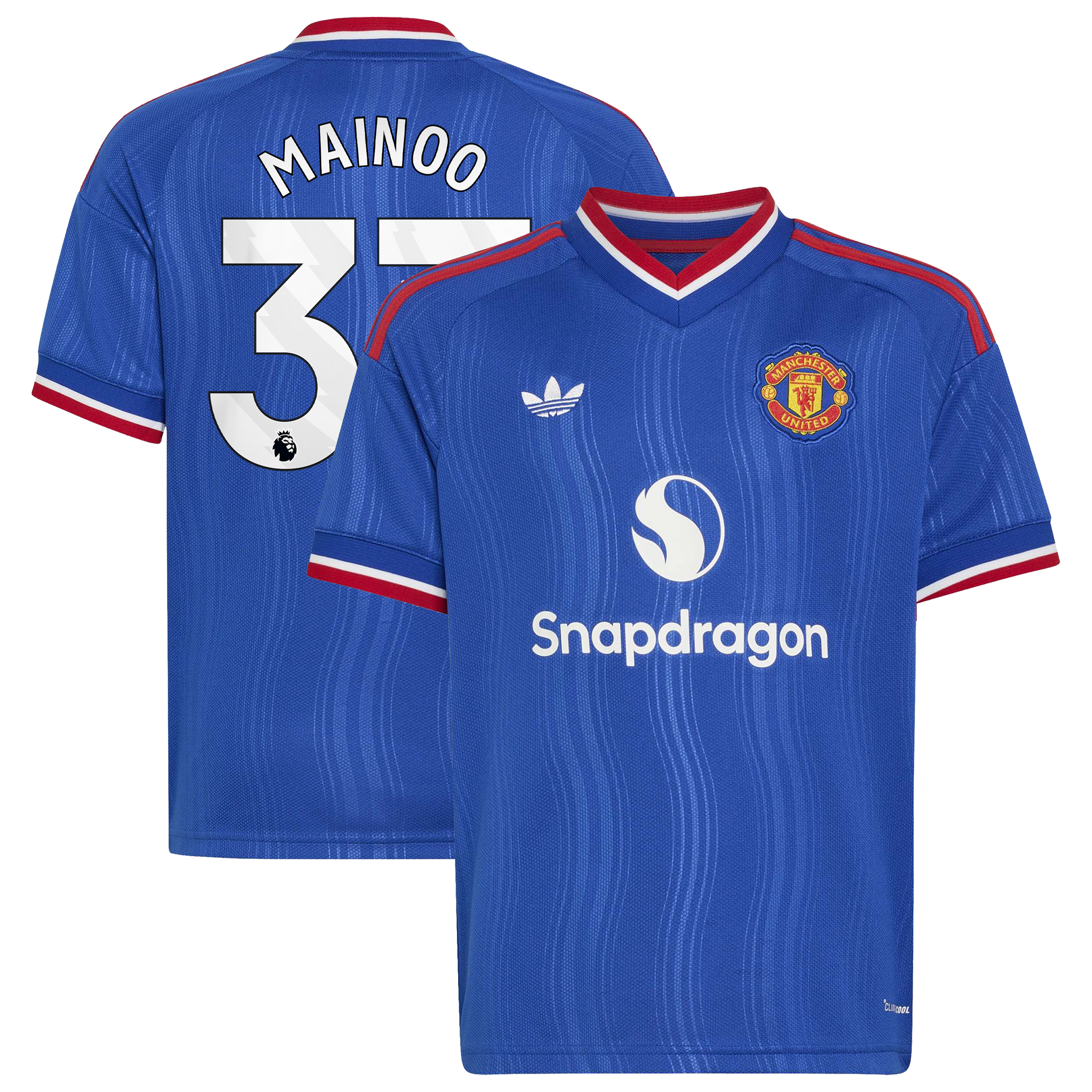 [SJH] Kobbie Mainoo Manchester United Youth 2026/27 Away Replica Jersey - Royal